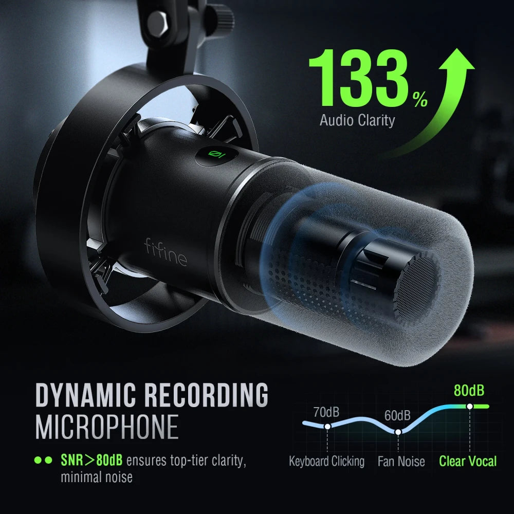 FIFINE K688 USB/XLR Microphone