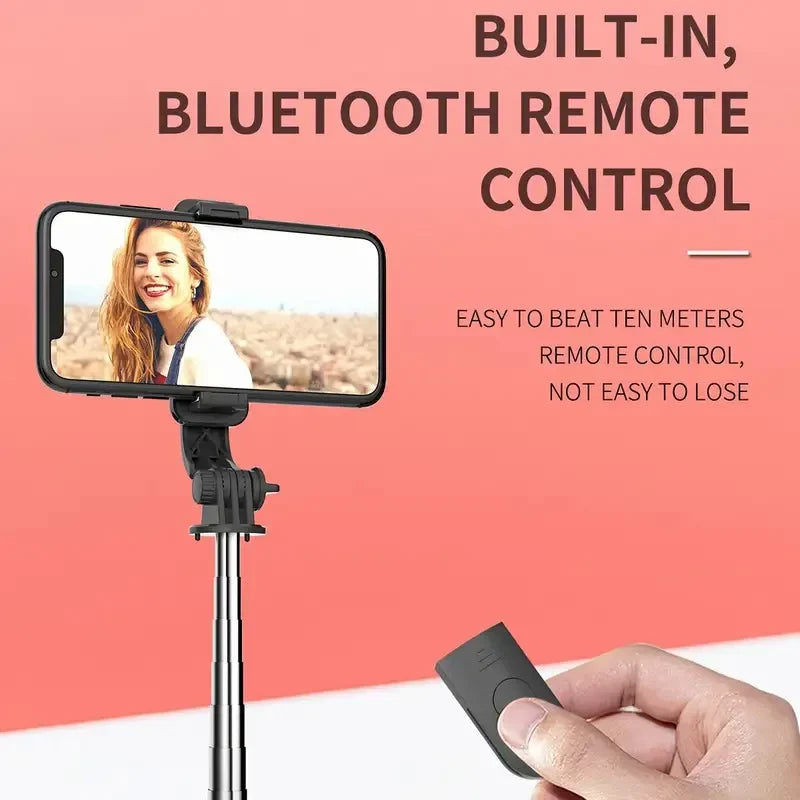 Expandable iPhone Tripod Selfie Stick