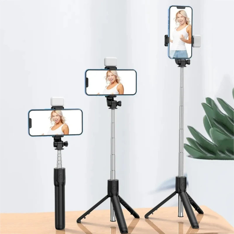 Expandable iPhone Tripod Selfie Stick