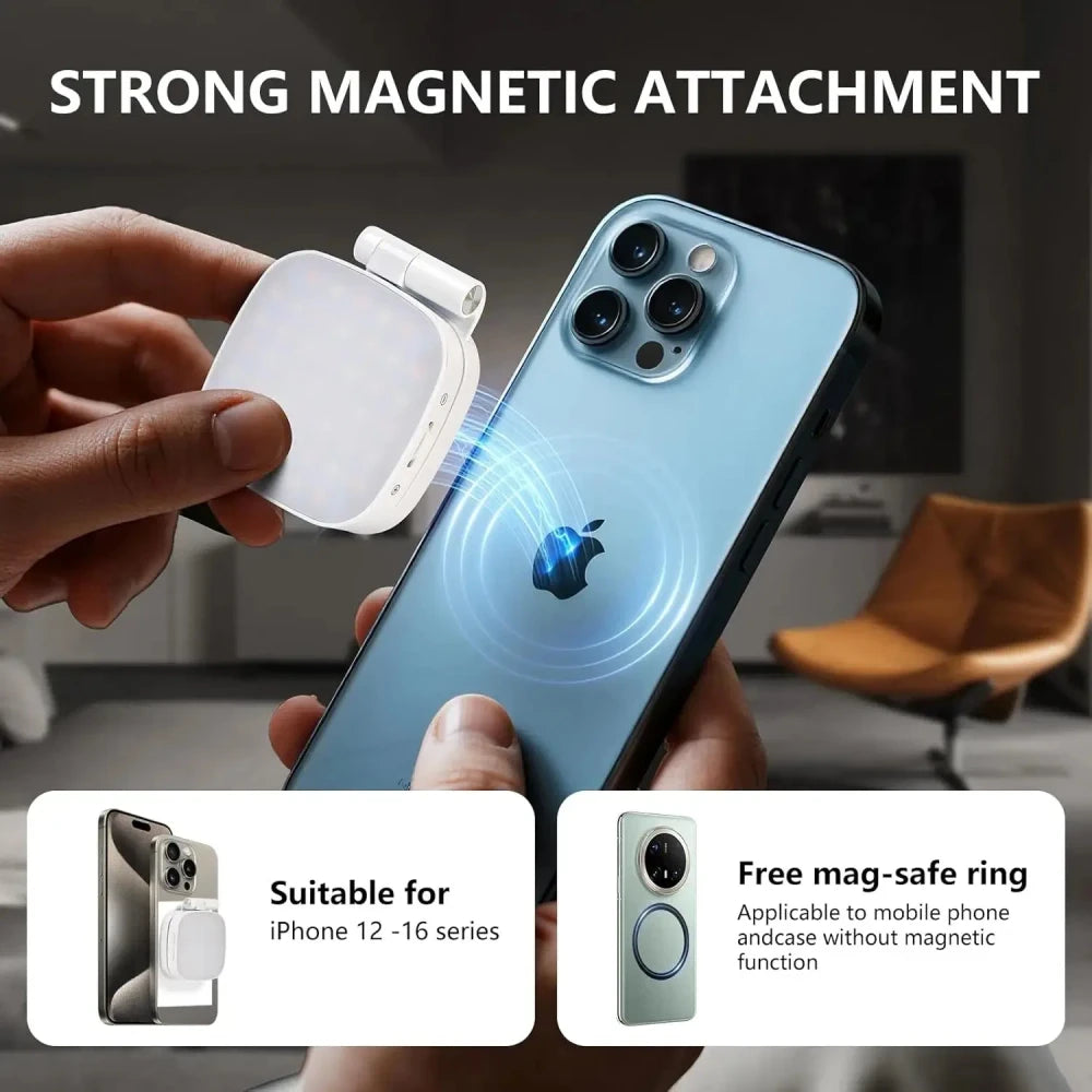 Magnetic LED Ring Light
